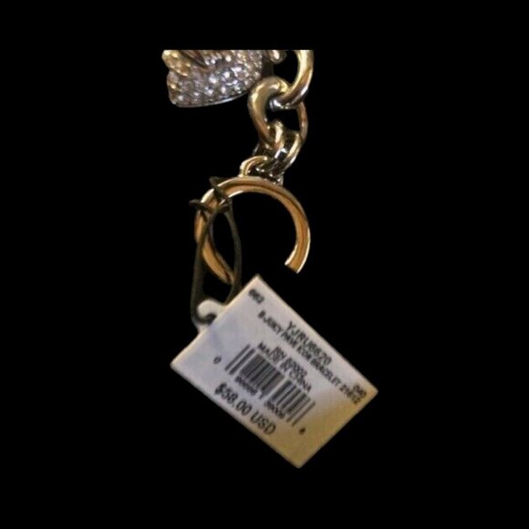 Rare Juicy Couture Heart Starter Bracelet - Silver Plated, New in Box - Picture 6 of 6